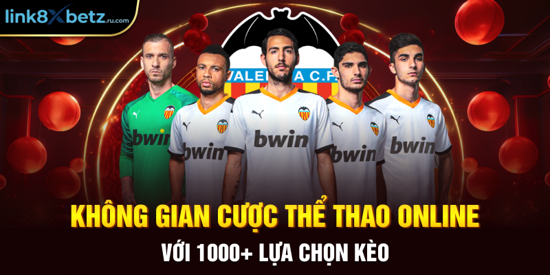 Không gian cược thể thao online với 1000+ lựa chọn kèo